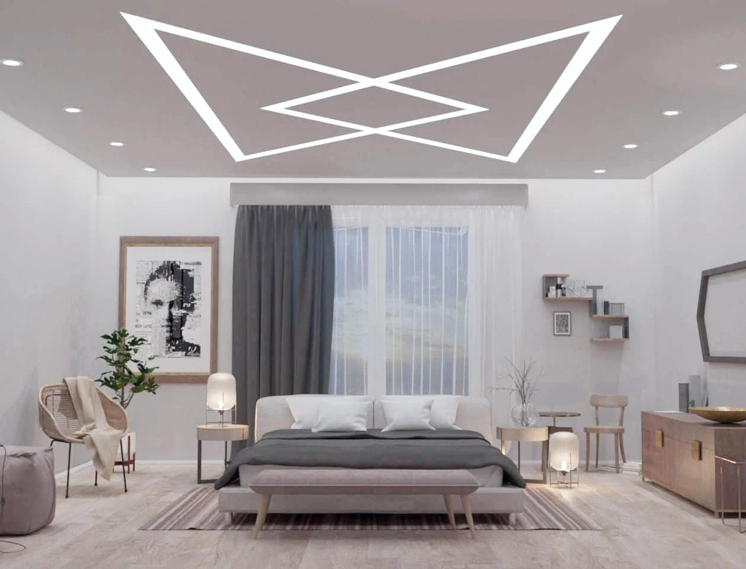 Будущее интерьеров: минимализм и технологии в одном пространстве